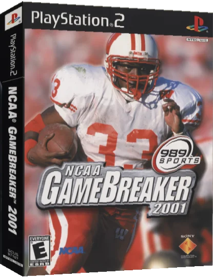 Ncaa Gamebreaker 2001 — box-3D (US)