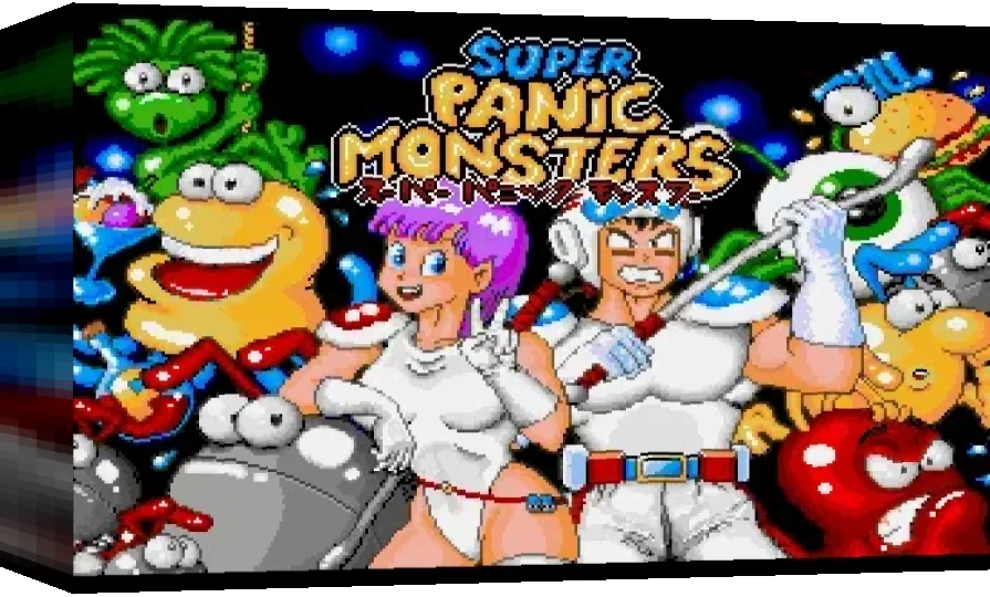 Super Panic Monsters — box-3D (WOR)