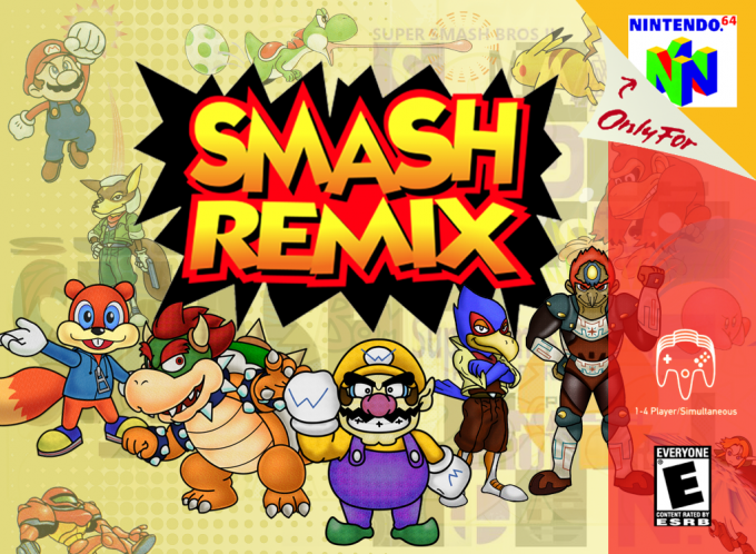 Super Smash Bros : Smash Remix box art