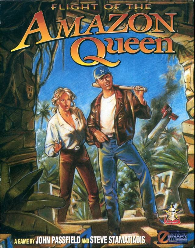 Flight of the Amazon Queen box art
