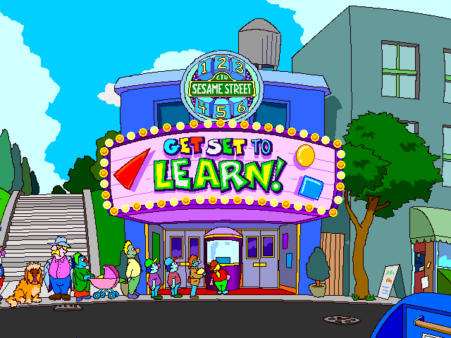 Sesame Street: Get Set To Learn — sstitle (WOR)