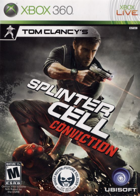 Tom Clancy's Splinter Cell - Conviction box art