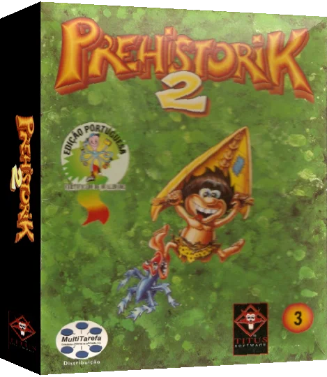 Prehistorik 2 — box-3D (PT)