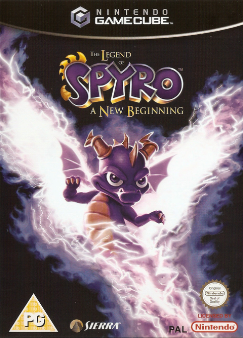 Legend of Spyro, The - A New Beginning — box-2D (EU)