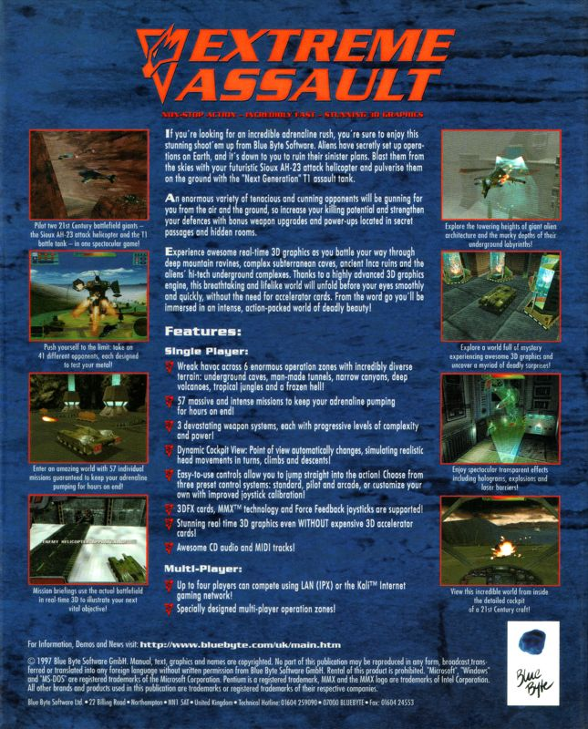 Extreme Assault — box-2D-back (EU)