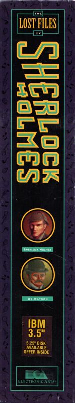 The Lost Files of Sherlock Holmes: The Case of the Serrated Scalpel — box-2D-side (WOR)