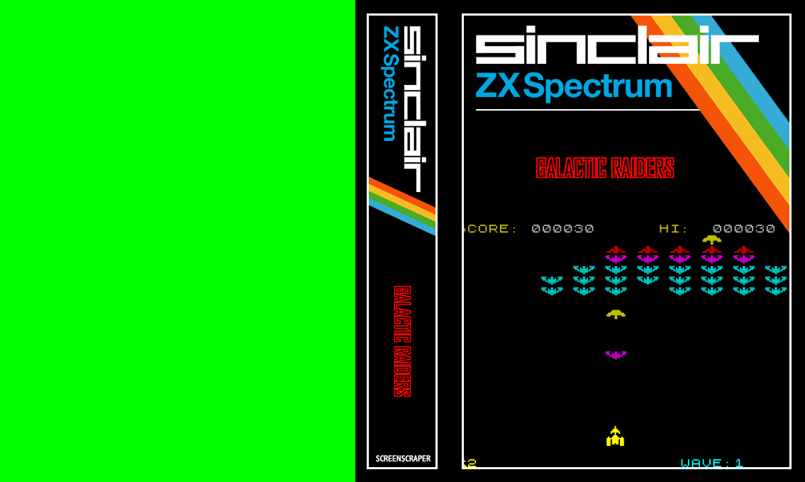 Galactic Raiders — box-texture (SS)