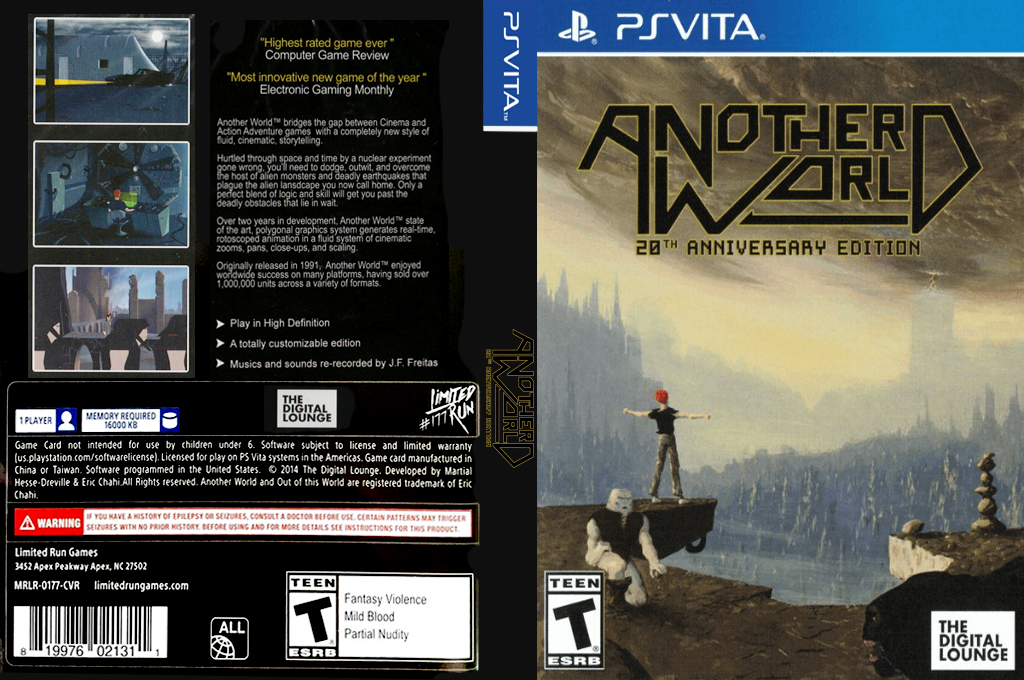 Another World 20th Anniversary Edition — box-texture (US)