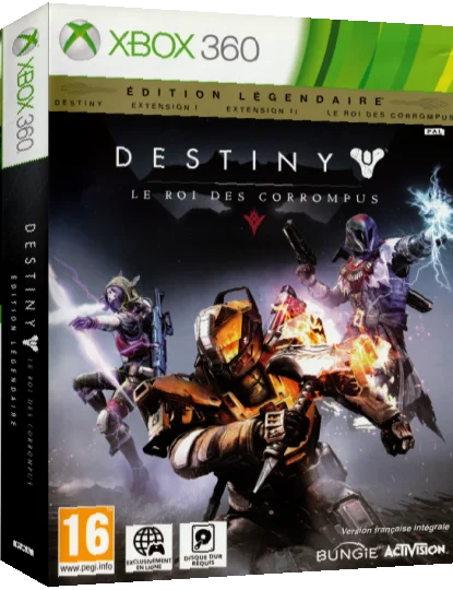 Destiny Extension 3 - Le Roi Des Corrompus — box-3D (FR)