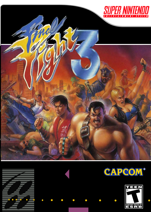 Final Fight 3 box art