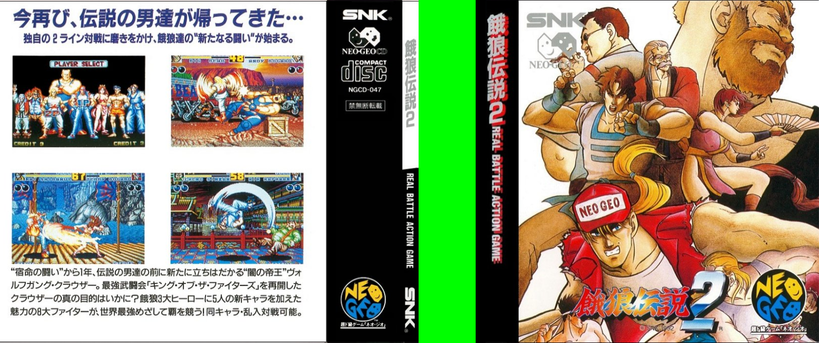 Fatal Fury 2 — box-texture (JP)
