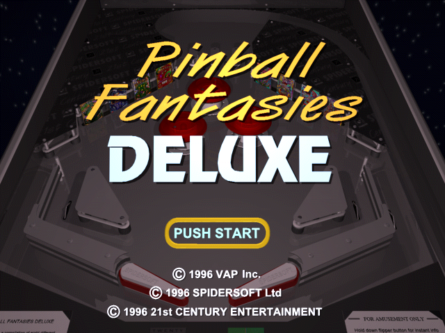 Pinball Fantasies Deluxe — sstitle (JP)