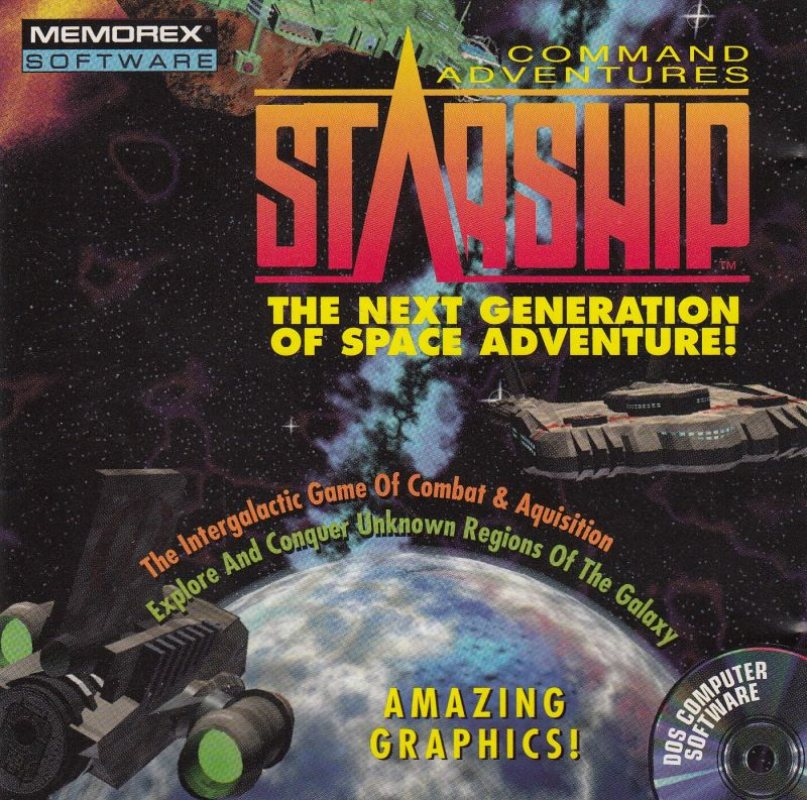 Command Adventures - Starship box art