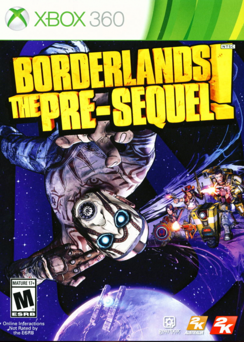 Borderlands - The Pre-Sequel! box art