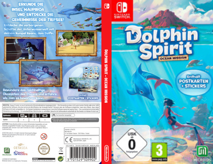 Dolphin Spirit - Ocean Mission — box-texture (DE)