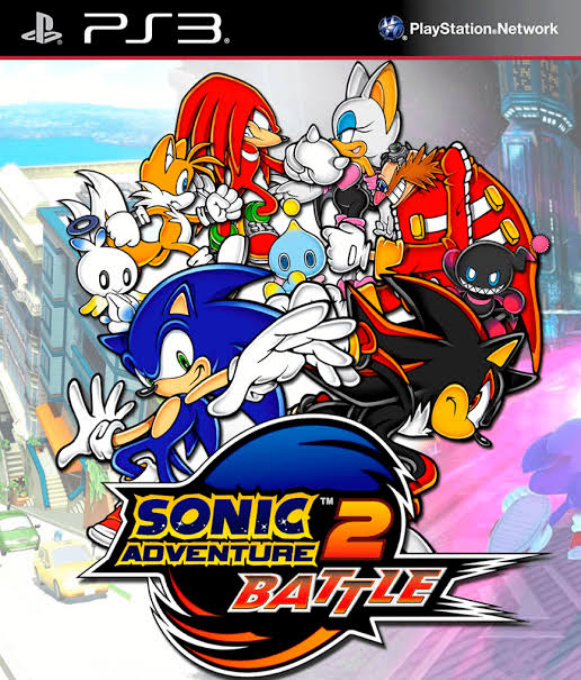 Sonic Adventure 2 box art