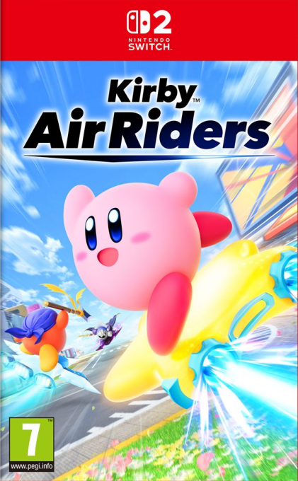 Kirby Air Riders box art