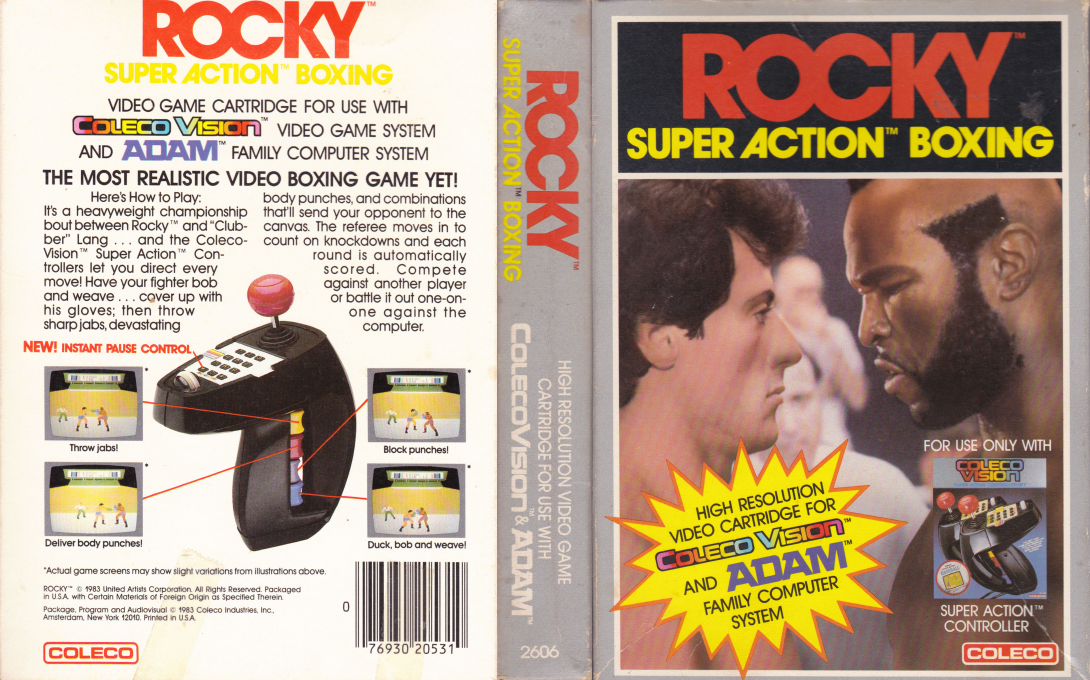 Rocky - Super Action Boxing — box-texture (US)
