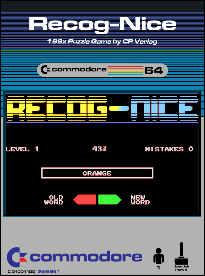Recog-Nice box art