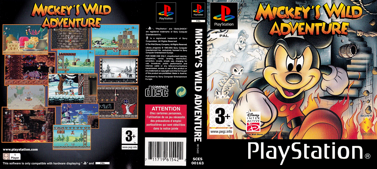 Mickey's Wild Adventure — box-texture (EU)