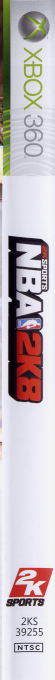 NBA 2K8 — box-2D-side (US)