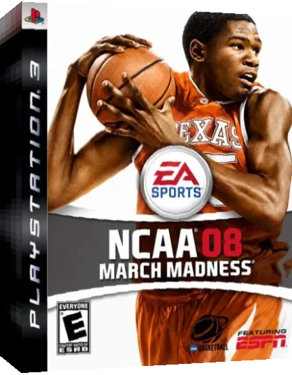 NCAA March Madness 08 — box-3D (US)