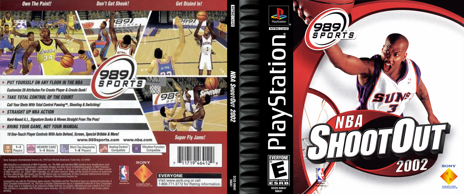 NBA ShootOut 2002 — box-texture (US)