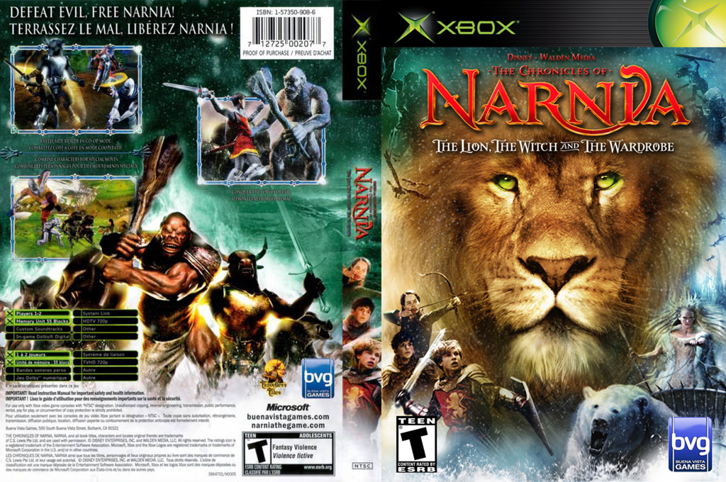 Monde de Narnia, Le - Chapitre 1 - Le Lion, la Sorciere Blanche et l'Armoire Magique — box-texture (US)