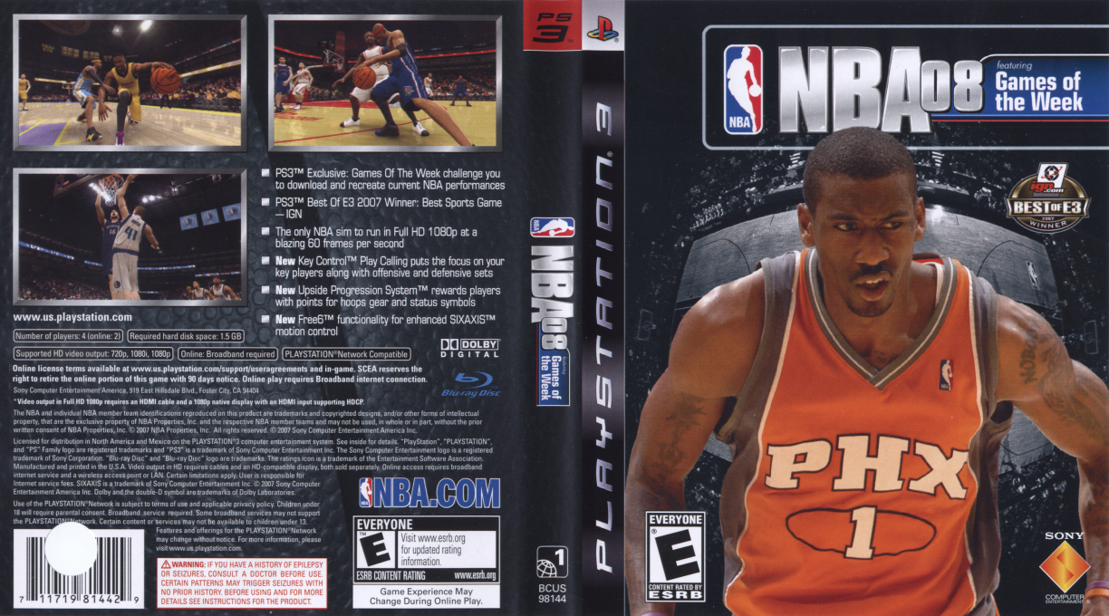 NBA 08 — box-texture (US)