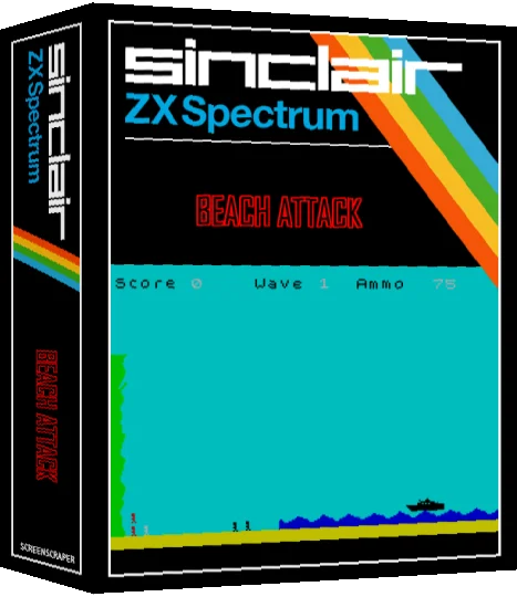 Beach Attack — box-3D (SS)