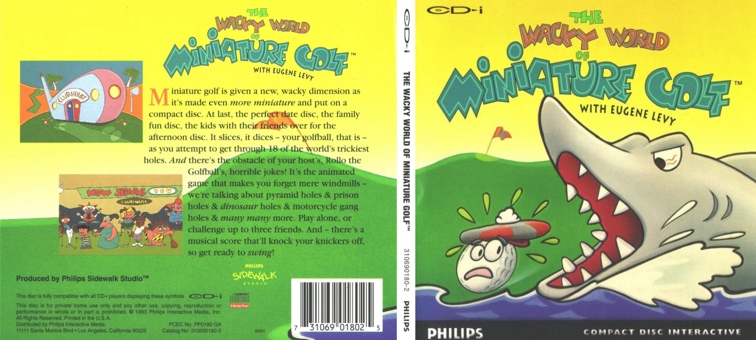 The Wacky World Of Miniature Golf With Eugene Levy — box-texture (WOR)