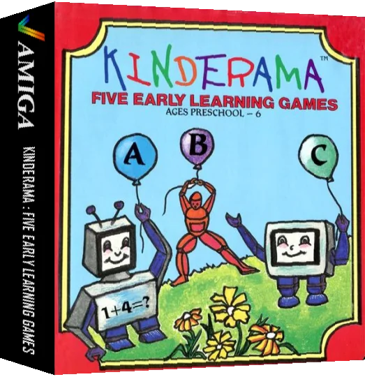Kinderama - Five Early Learning Games — box-3D (WOR)