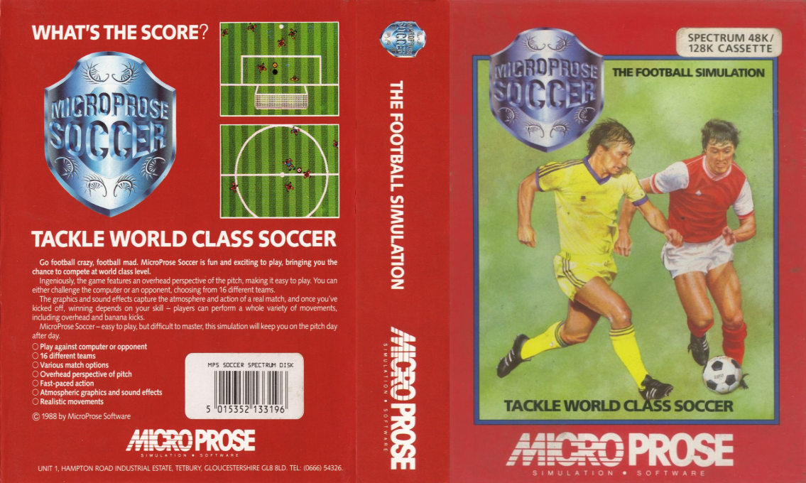 Microprose Soccer — box-texture (EU)