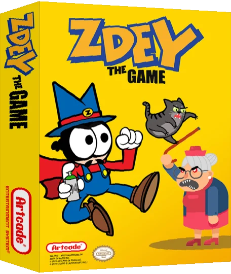 Zdey The Game — box-3D (WOR)