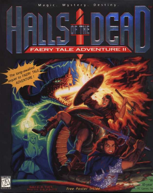 Halls Of The Dead - Faery Tale Adventure 2 box art