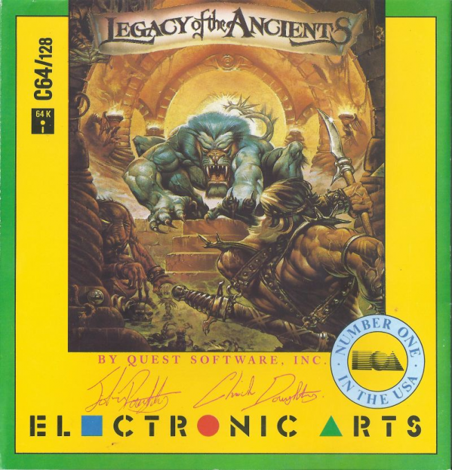 Legacy Of The Ancients — box-2D (EU)