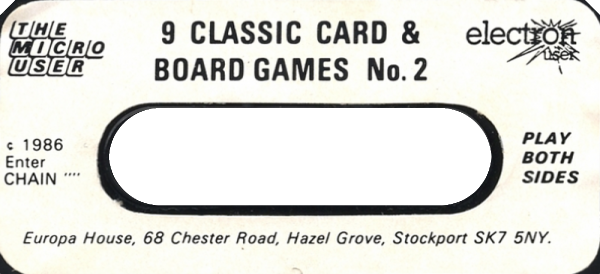 9 Classic card and board games : No. 2 — support-texture (WOR)