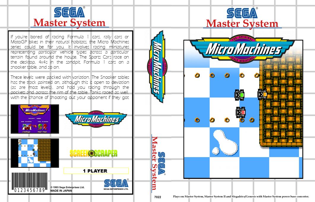Micro Machines — box-texture (SS)