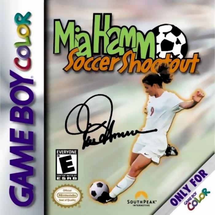 Mia Hamm Soccer Shootout box art