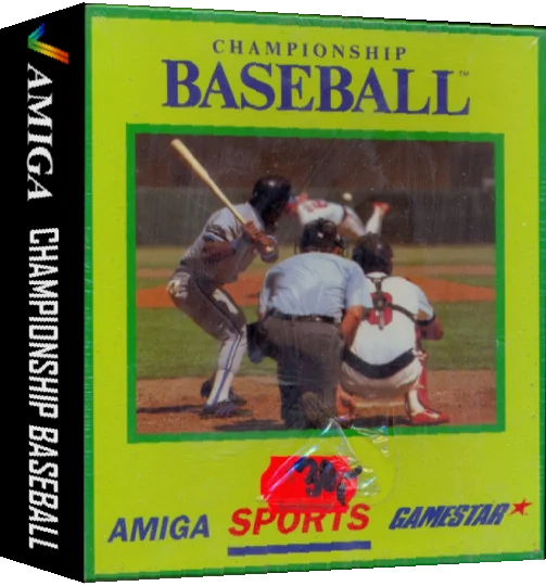 Championship Baseball — box-3D (EU)