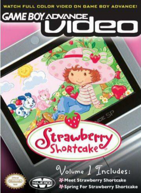 Game Boy Advance Video - Strawberry Shortcake - Volume 1 box art