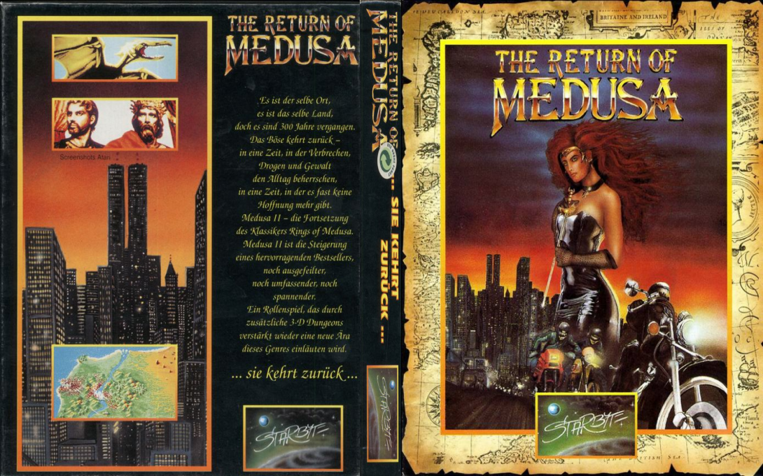 Return of Medusa, The — box-texture (EU)