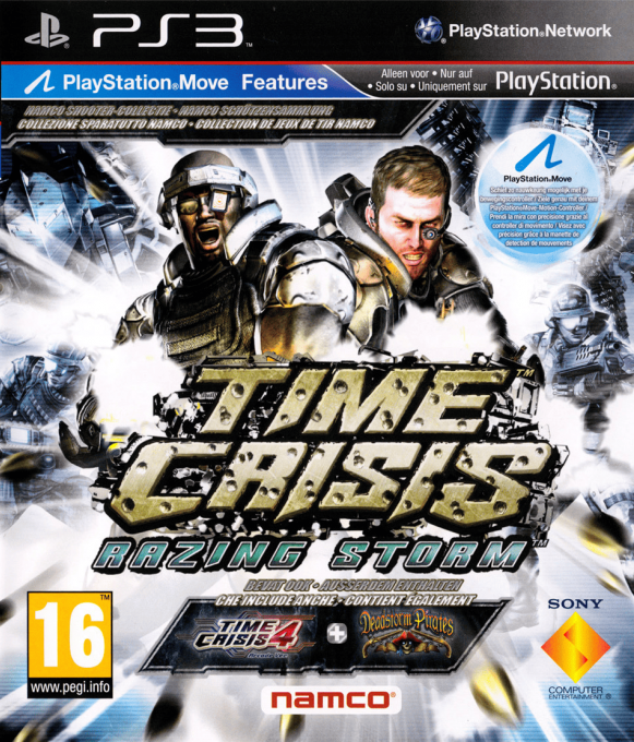 Time Crisis - Razing Storm box art