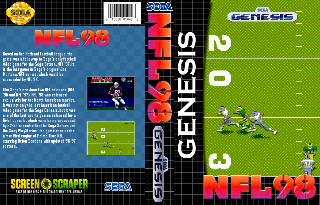 Nfl 98 — box-texture (SS)