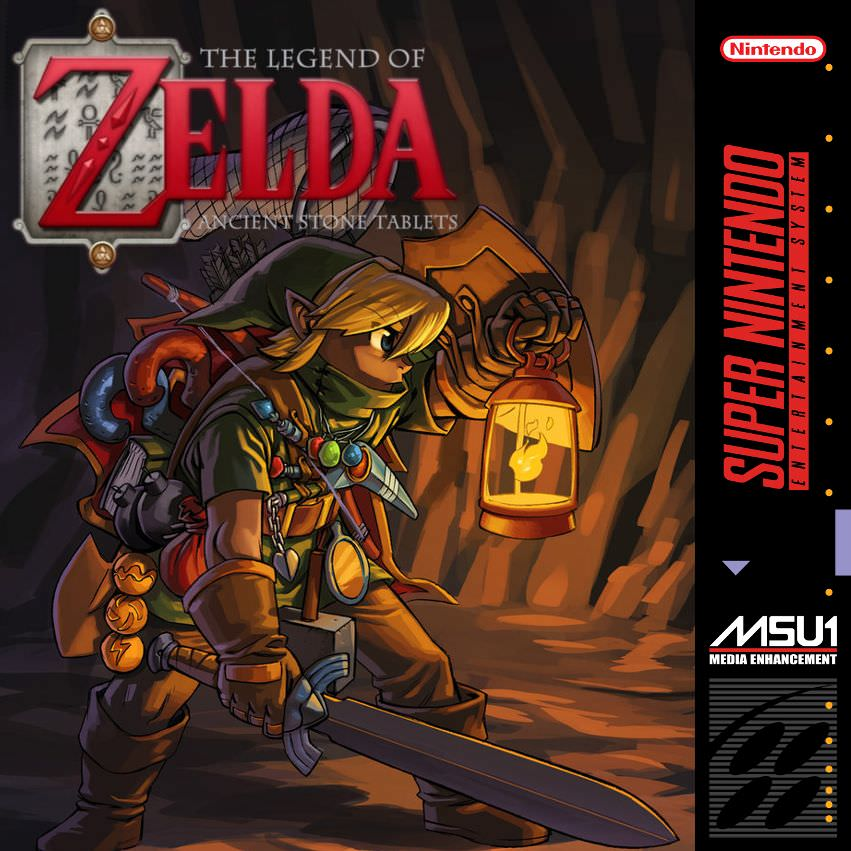 Bs Legend Of Zelda - The Ancient Stone Tablets - Chapter 1 box art