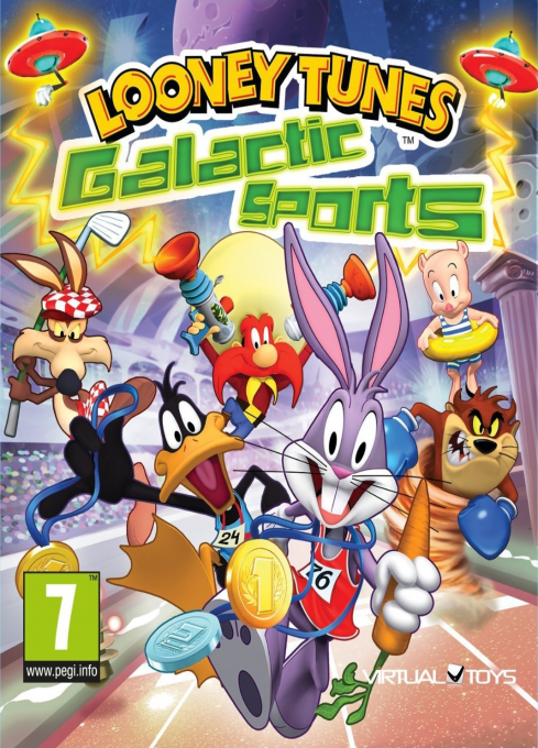 Looney Tunes - Galactic Sports box art