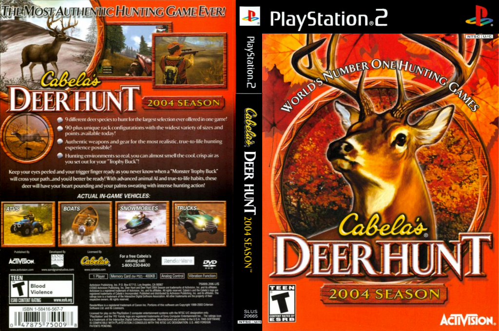 Cabela's Deer Hunt - 2004 Season — box-texture (US)