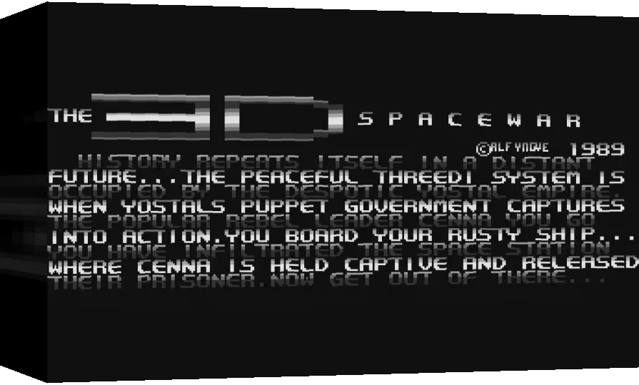 The 3D Spacewar — box-3D (WOR)