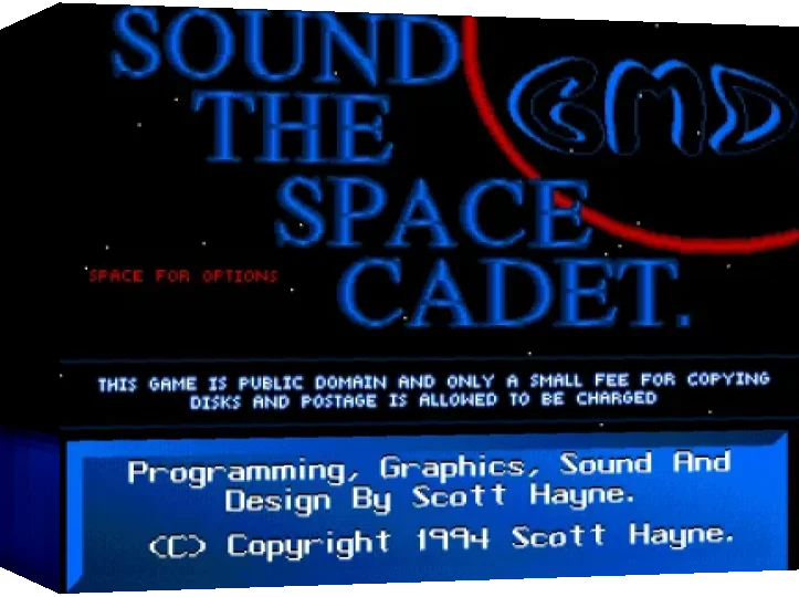 Sound The Space Cadet — box-3D (WOR)