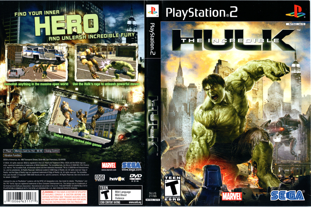 Incredible Hulk, The — box-texture (US)